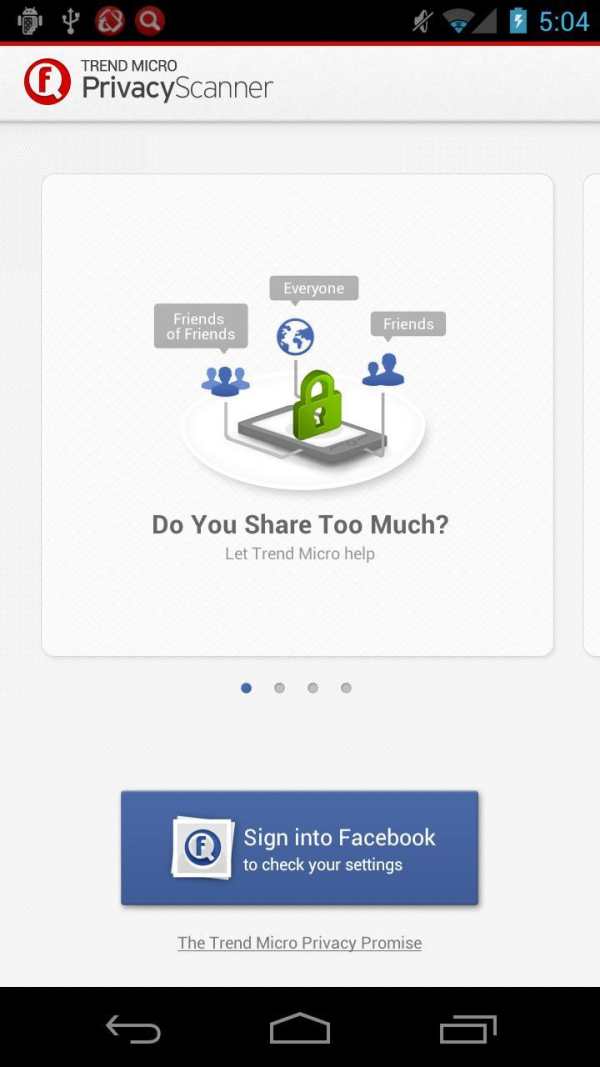 Privacy Scanner for Facebook screenshot 2