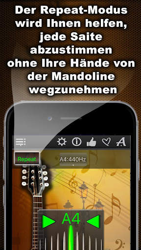 Chromatic Mandolin Tuner screenshot 5