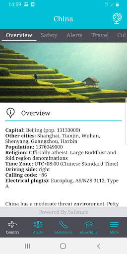 Chubb Travel Smart screenshot 1
