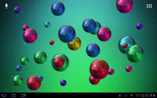 Space Bubbles Live Wallpaper screenshot 15
