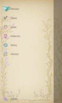 Classy Tea Party SMS Theme 4 تصوير الشاشة