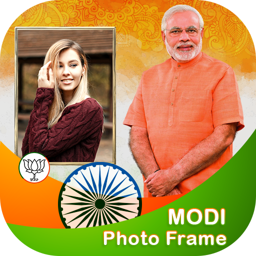 Modi Photo Frame - Selfie with Modi icon