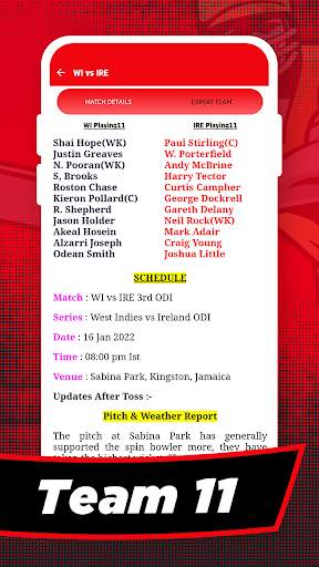 Dream Team 11 - Dream app screenshot 3
