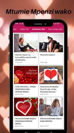 SMS za Mahaba screenshot 4