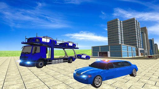 US Police Limo Car ATV Quad screenshot 1