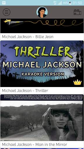 Michael Jackson Karaoké screenshot 1