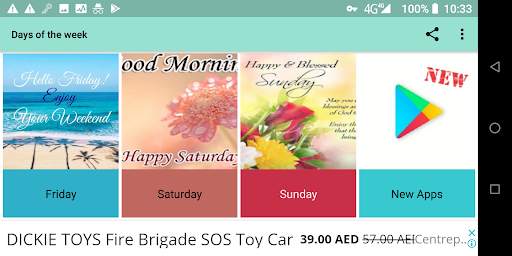 Happy Days of the Week Daily Wishes And Blessings screenshot 13