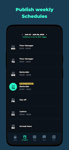 Employee Scheduling by BLEND screenshot 4