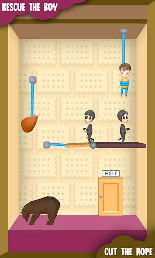 Save me: Rescue Cut Rope Puzzle Game screenshot 1