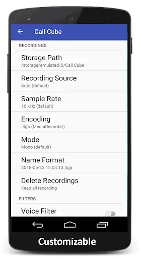 Call Cube : Call Recorder screenshot 4
