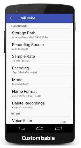 Call Cube : Call Recorder screenshot 4