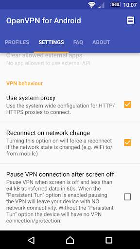 OpenVPN for Android screenshot 6