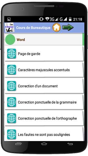 Cours de bureautique screenshot 2