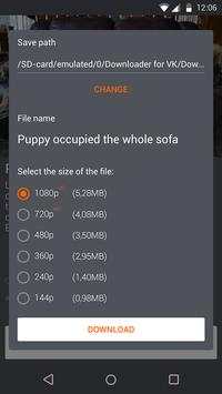 Downloader for VK screenshot 4