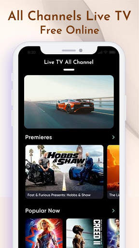 Live TV All Channels Free Online 4 تصوير الشاشة
