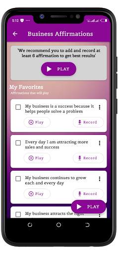 Billionaire Affirmations - Success Mindset daily! screenshot 4
