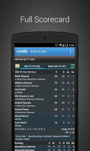 Cricbuzz  - Live Cricket Score screenshot 3