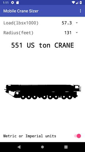Mobile Crane Sizer screenshot 6