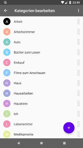 Run My Life - Aufgabenliste screenshot 4