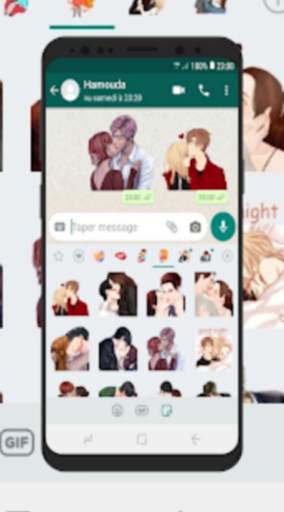Kiss Stickers for Whatsapp 2021 screenshot 4