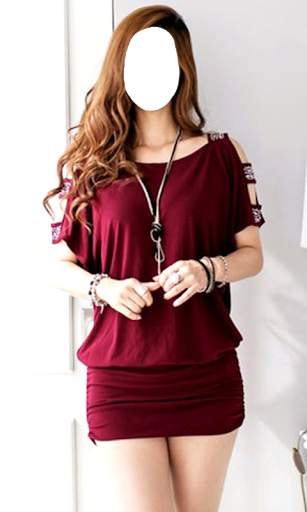 Women mini dress Photo Suit screenshot 5