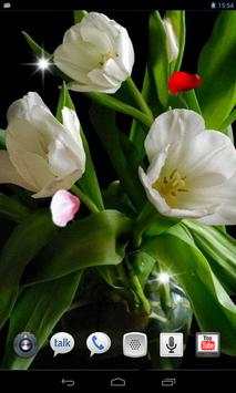 Amazing Tulips live wallpaper screenshot 2