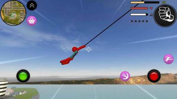 Spider Stickman Rope Hero Rise of The Warriors screenshot 4