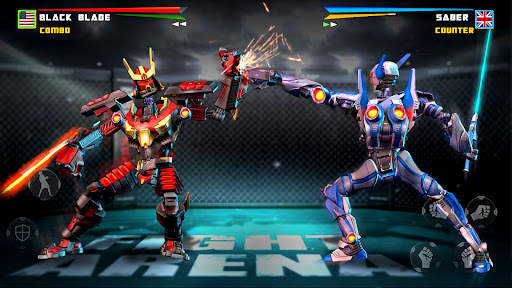 Real Robot Ring Fighting Games screenshot 2