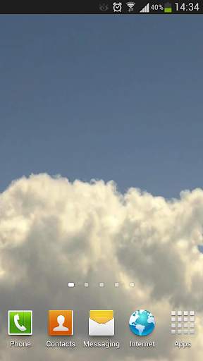 Blue Sky Live Wallpaper HD 2 screenshot 6