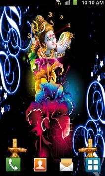 God Shiva Clock Live Wallpaper screenshot 1