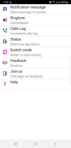 Forwarded Call Notification screenshot 2