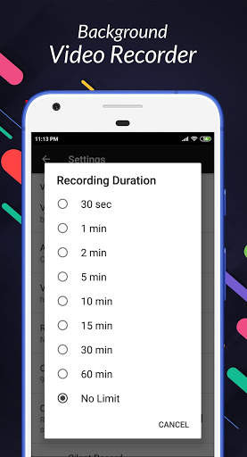 Background Video Recorder screenshot 7