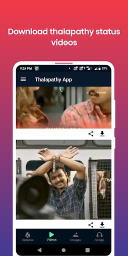 Thalapathy App - Download Videos, HD Wallpapers screenshot 3