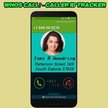 Whos call - Caller ID Tracker screenshot 3