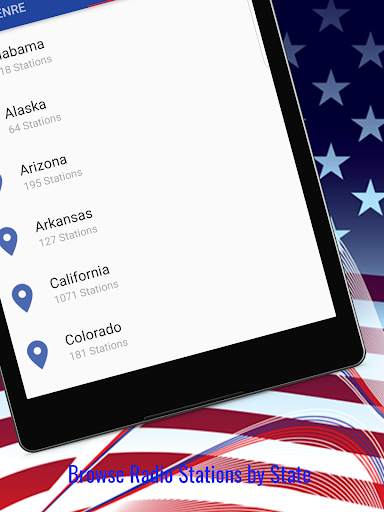 📻 USA Radio 󠁵󠁳󠁡󠁺󠁿🇺🇸 10.000+ Radio Stations 19 تصوير الشاشة