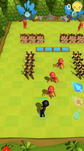 Stickman - zombie games and archery war screenshot 2
