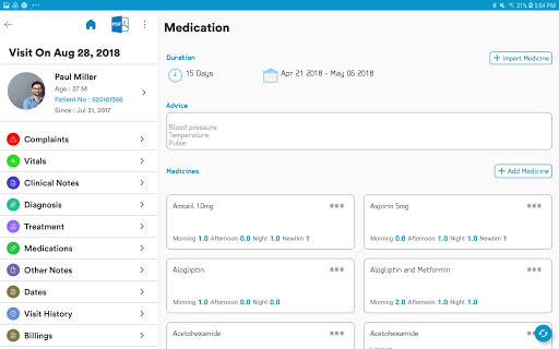 Dr. Pad - Mobile EMR for Dr. screenshot 13