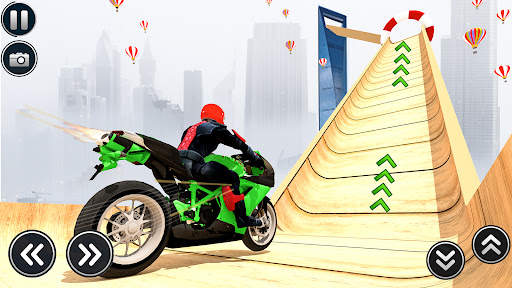 Impossible Bike Danger Racing screenshot 1