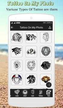 Tattoo Design On My Photo screenshot 4