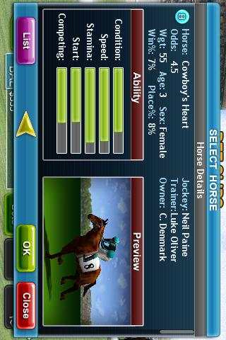 Virtual Horse Racing 3D screenshot 3