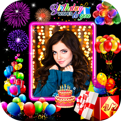 Happy Birthday Photo Frame icon