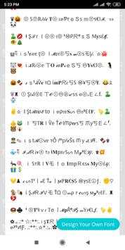 Fonts for Instagram bio, captions, stories screenshot 5