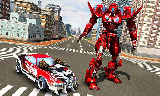 Robot Car War Transform Fight screenshot 2