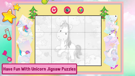 Unicorn Coloring Games Puzzle screenshot 6