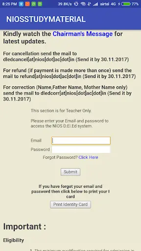 NIOS STUDY MATERIAL screenshot 1