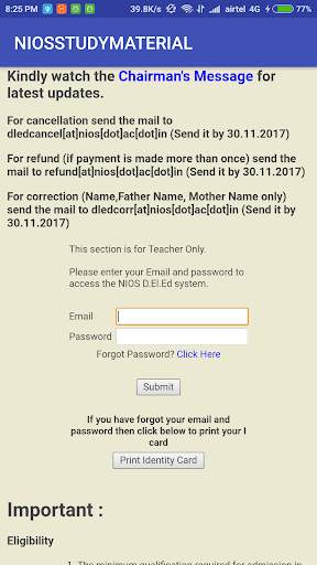 NIOS STUDY MATERIAL screenshot 1