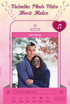 Valentine Week Photo Video Maker with Music screenshot 3