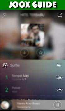 Guide JOOX music screenshot 2