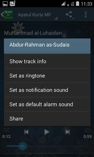 Ayatul Kursi MP3 screenshot 4