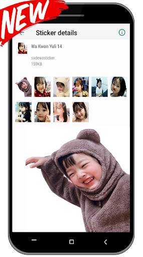Stiker Wa Kwon Yuli Lucu Dan Imut WAStickerApps screenshot 7
